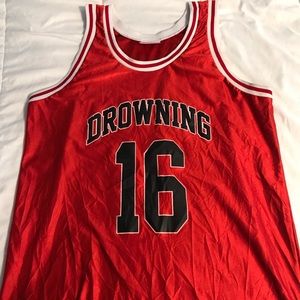 DROWNING BASKETBALL JERSEY